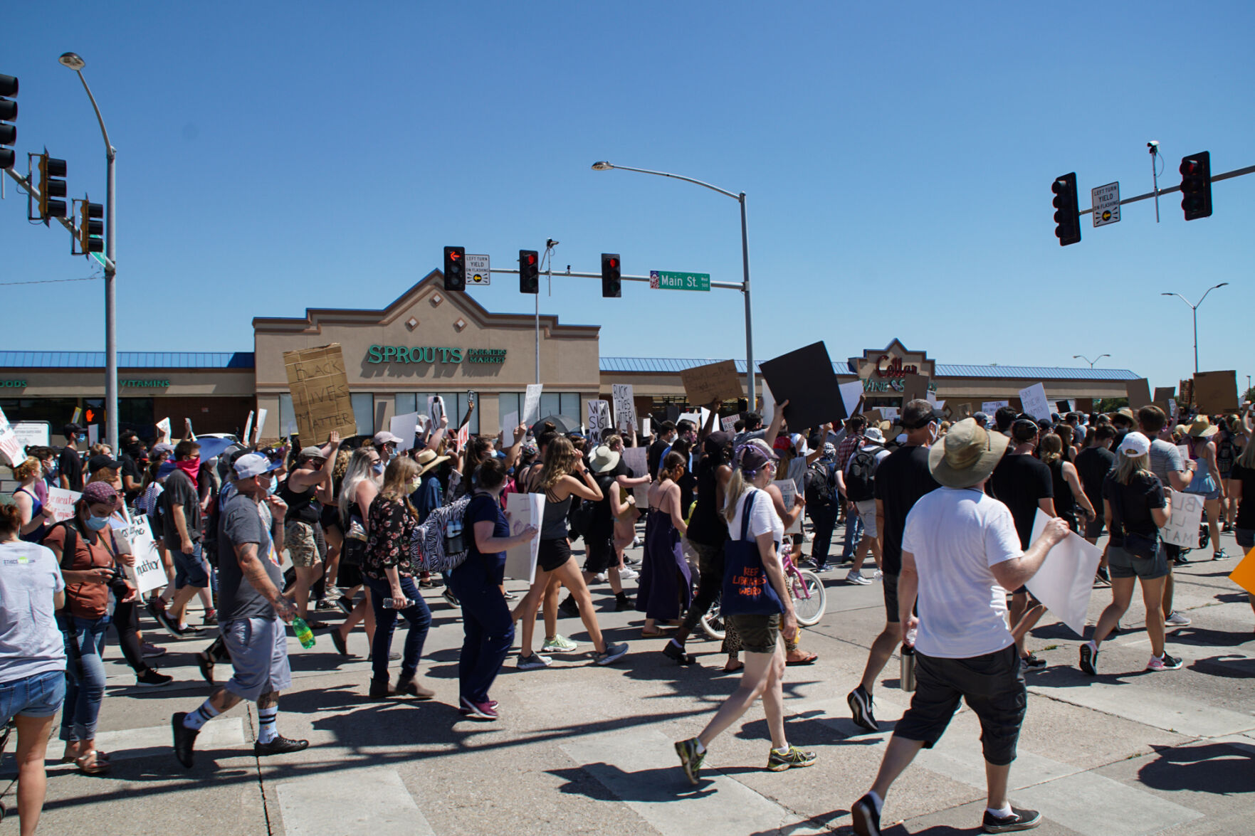 Protesters